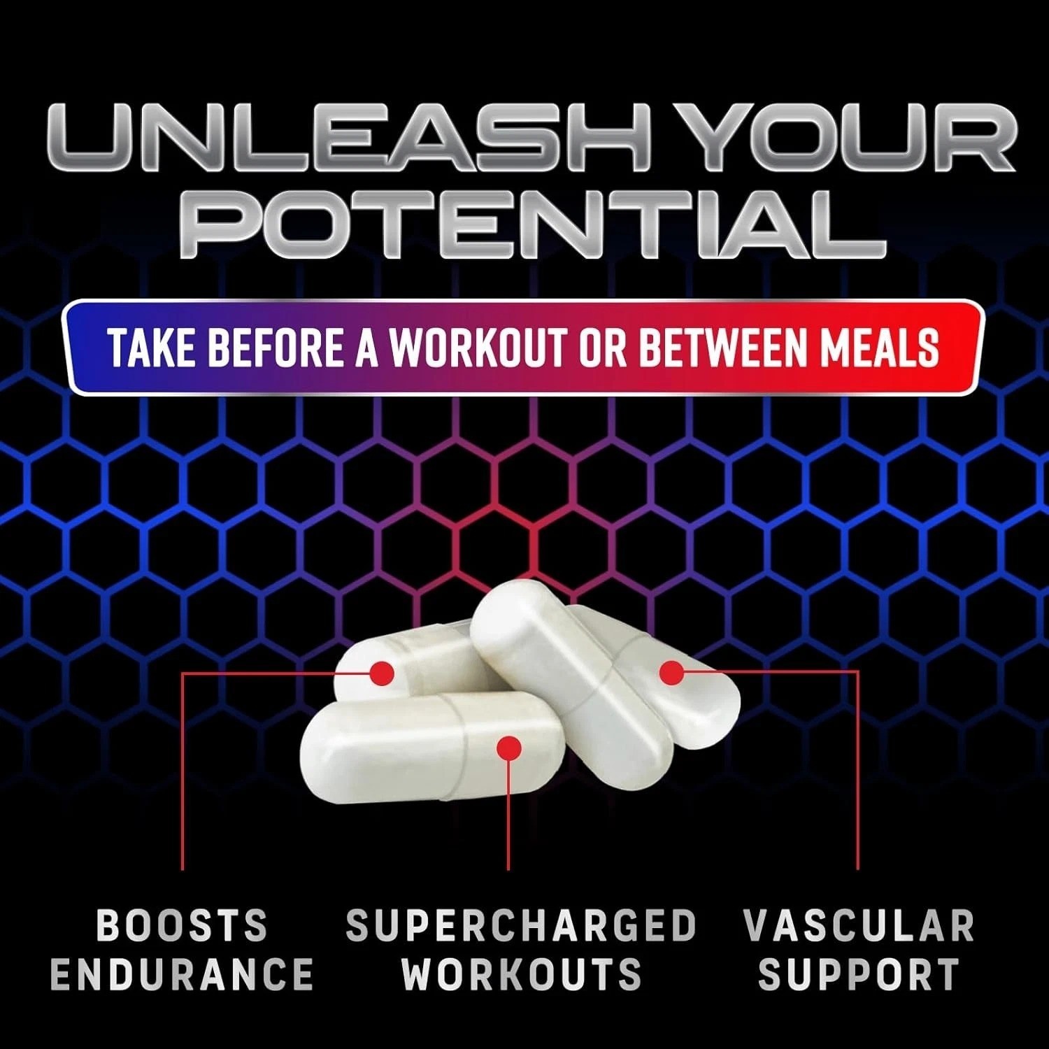 Nitric Oxide Booster Extra Strength – L Arginine 3X Strength Nitric Oxide Suppor