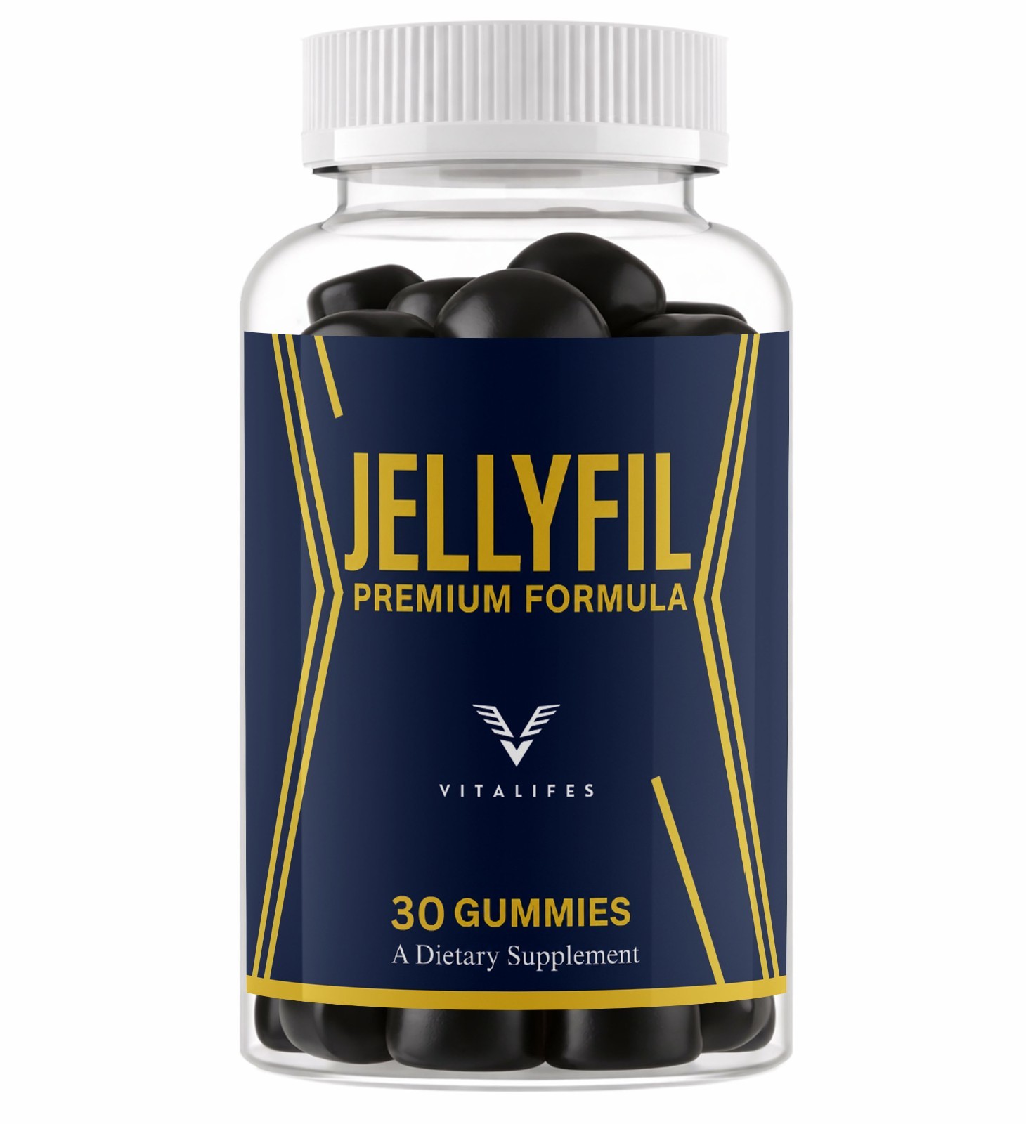 (1 Pack) Jellyfil Gummies Premium Formula , Jelly Fill for Daily Health 30 Gummy