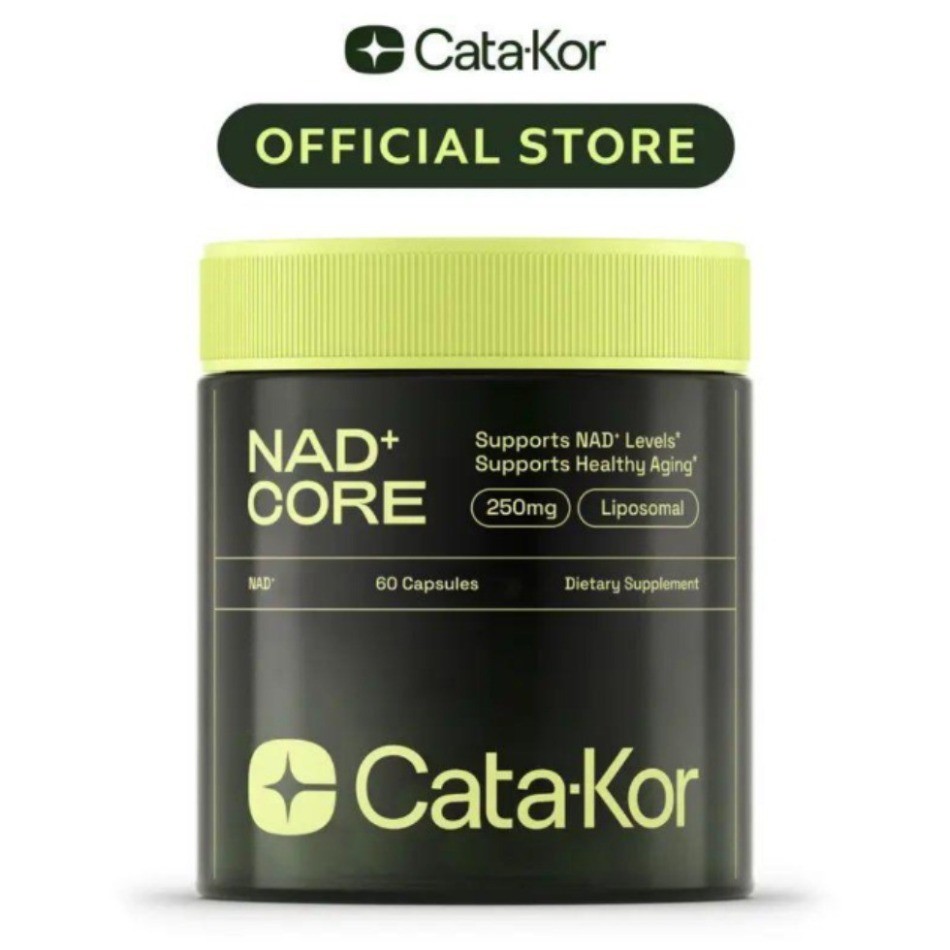 Cata-Kor Liposomal NAD+ Advanced 500mg Healthy Aging 60 Caps 1 – 3 Pack