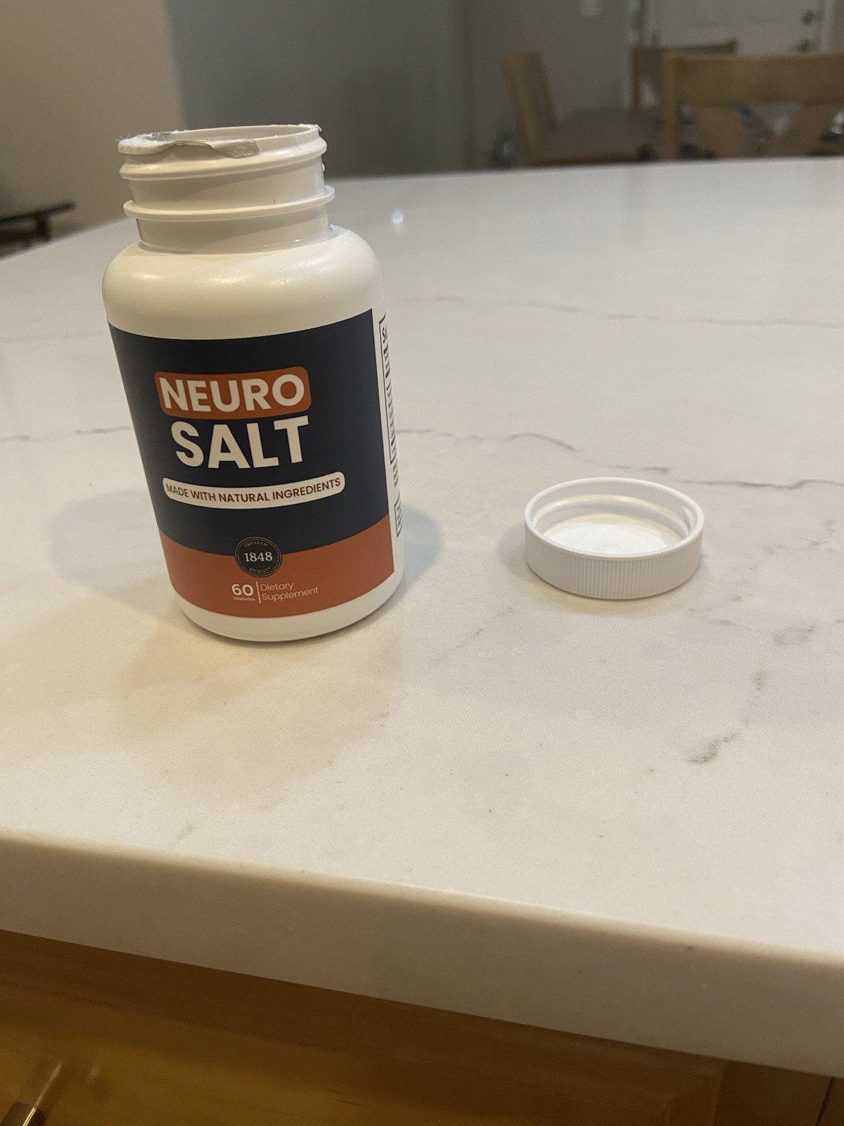 Neurosalt 3 Sealed Bottles Plus Bonus Bottle FREE and FREE SHIPPING