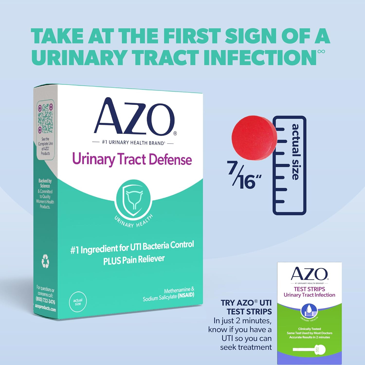 Urinary Tract Defense Antibacterial Protection | Helps Control a UTI Until