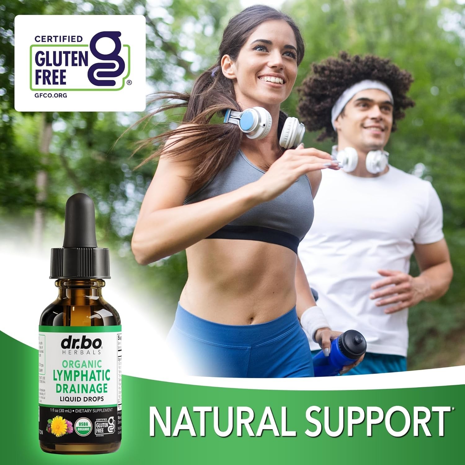 Powerful 26-in-1 Herbal Lymphatic Detox Drops – 1oz Natural Support for Adults