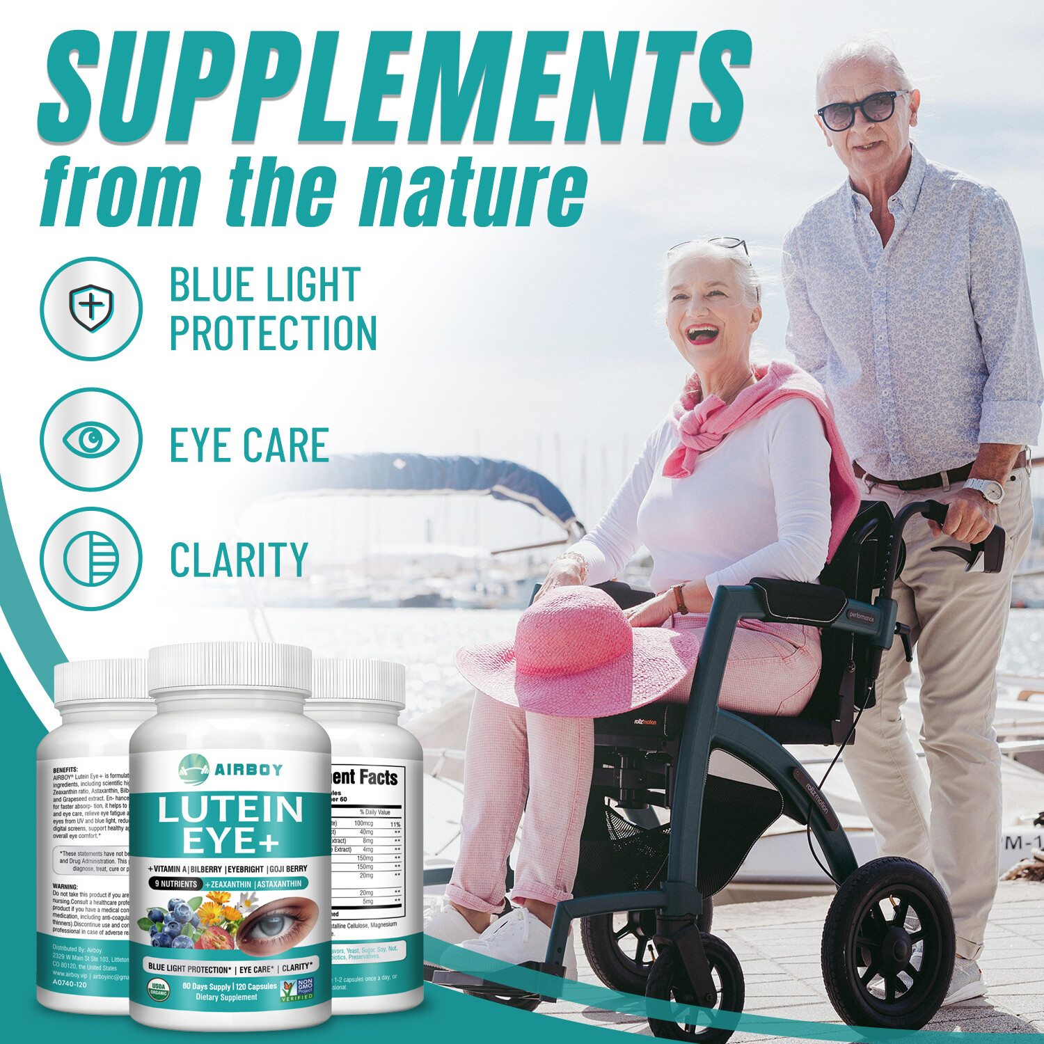 Lutein Eye – Premium Eye Protection Formula,Vision Health- Zeaxanthin, Vitamin A