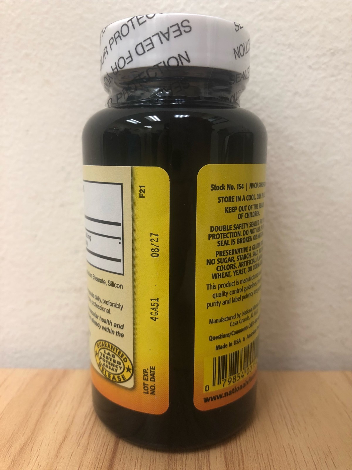 2 PACK Nature’s Blend Odorless Garlic Capsules 1250 mg 100 Ct