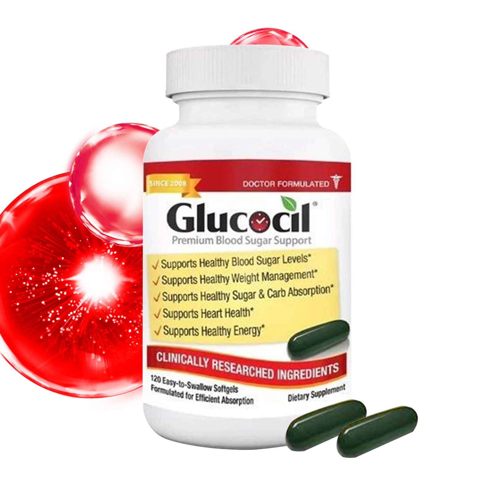 30-Day Supply 120CT Top-Quality Blood Sugar Support