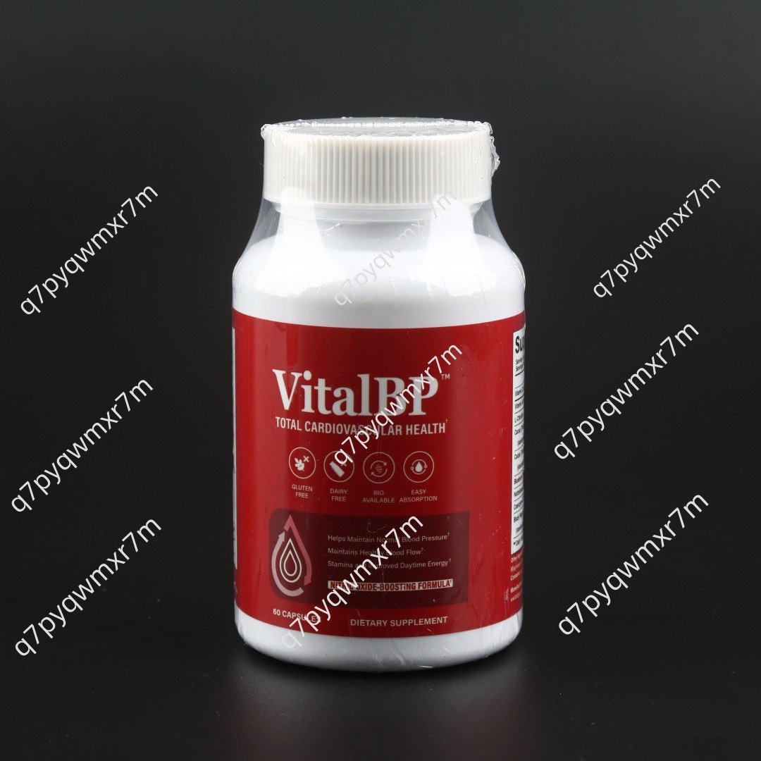 1 Pack Vital BP Enhanced Blood Support Vitamin Formula VitalBP 60 Count Capsules