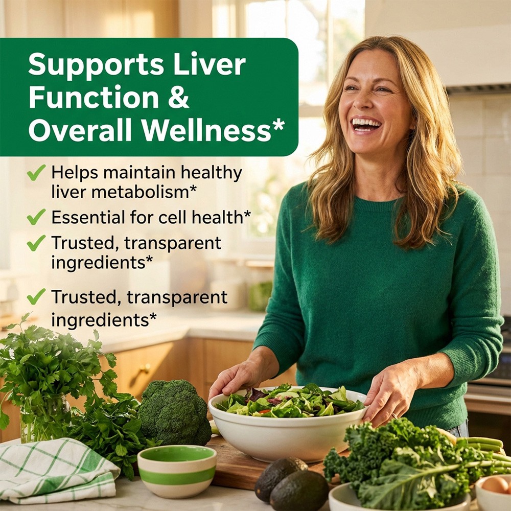 Choline Bitartrate 500Mg Support Cognitive And Liver Function 30/60/120 Capsules