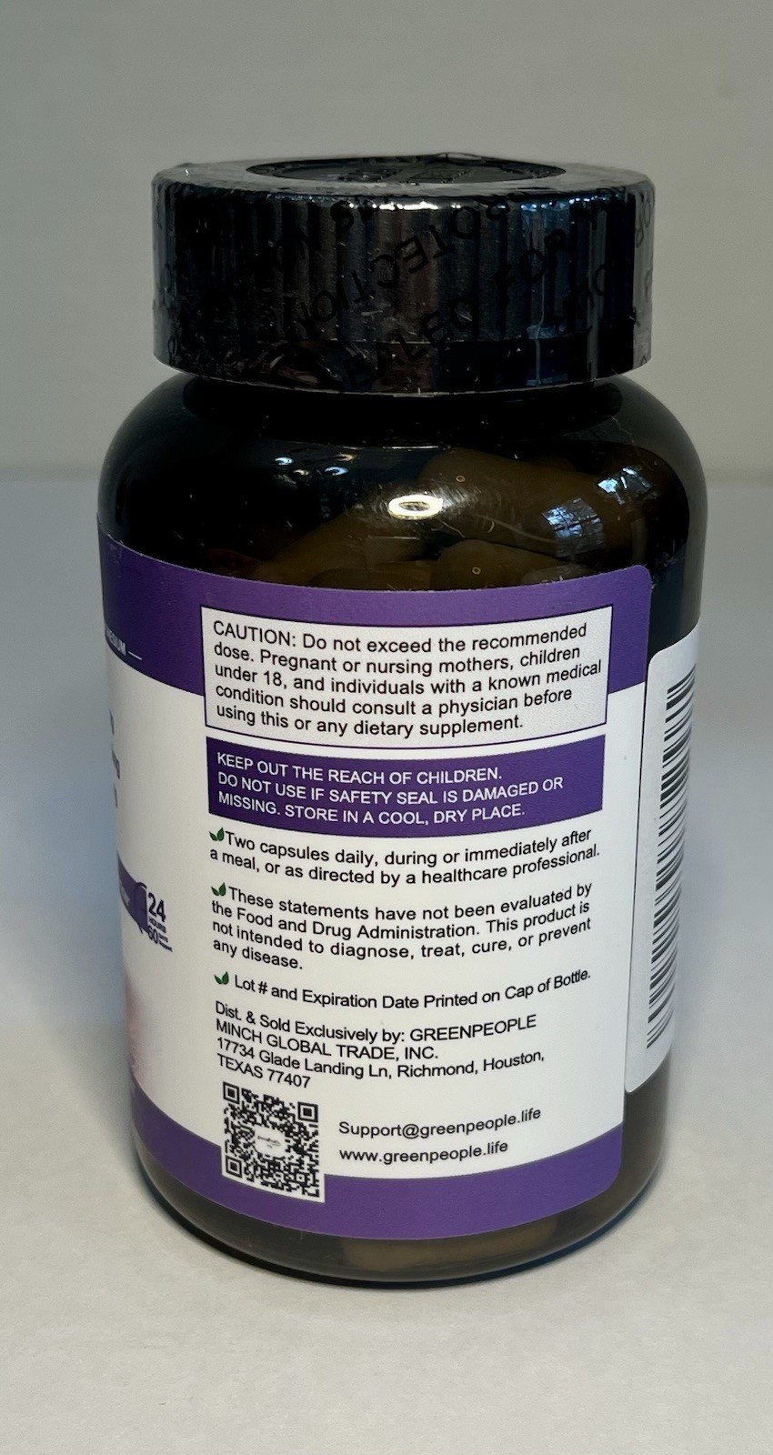 Green People High Absorption Formula Of Magnesium 120 Capsules