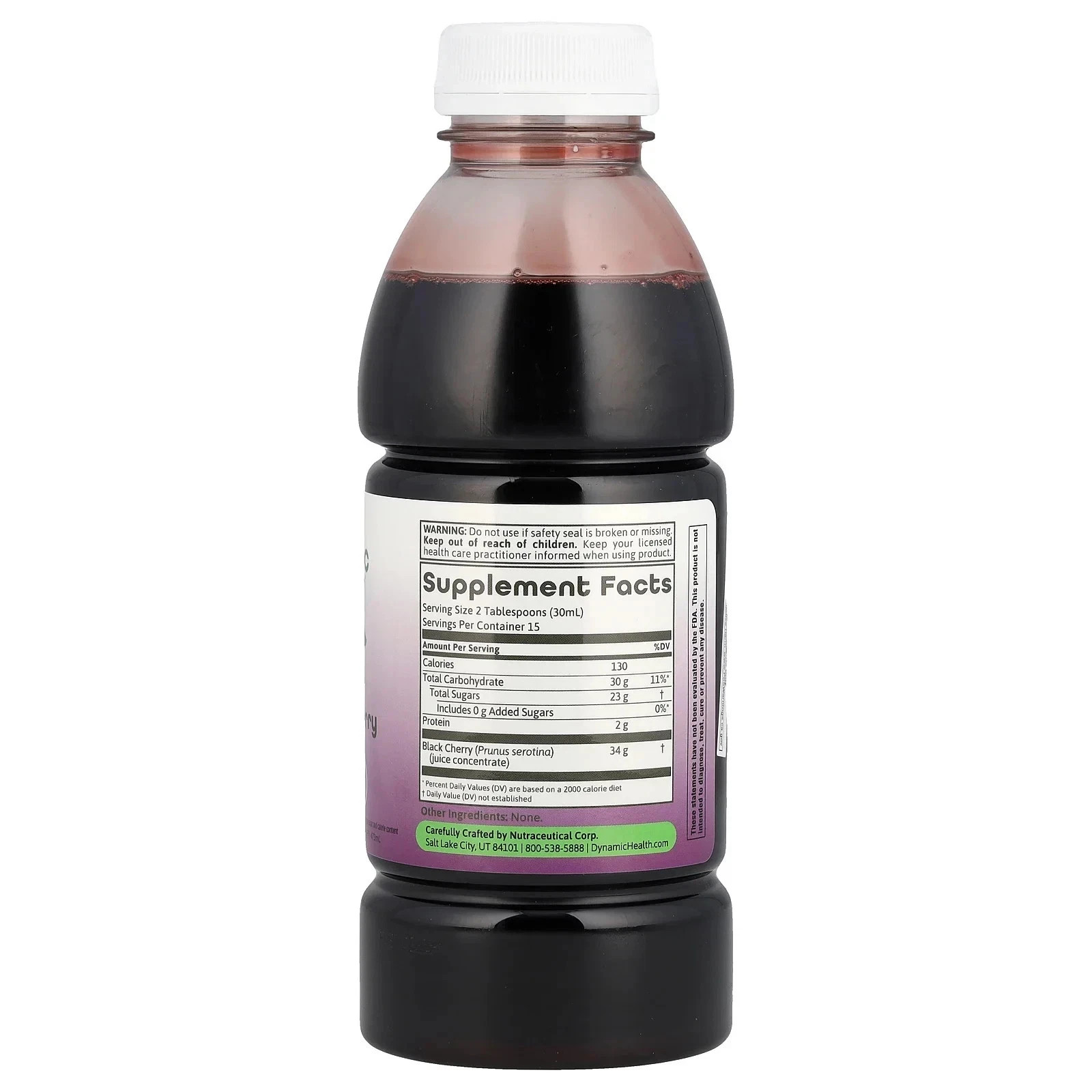 Dynamic Health Black Cherry Concentrate 16 fl. oz Each (Pack of 3)