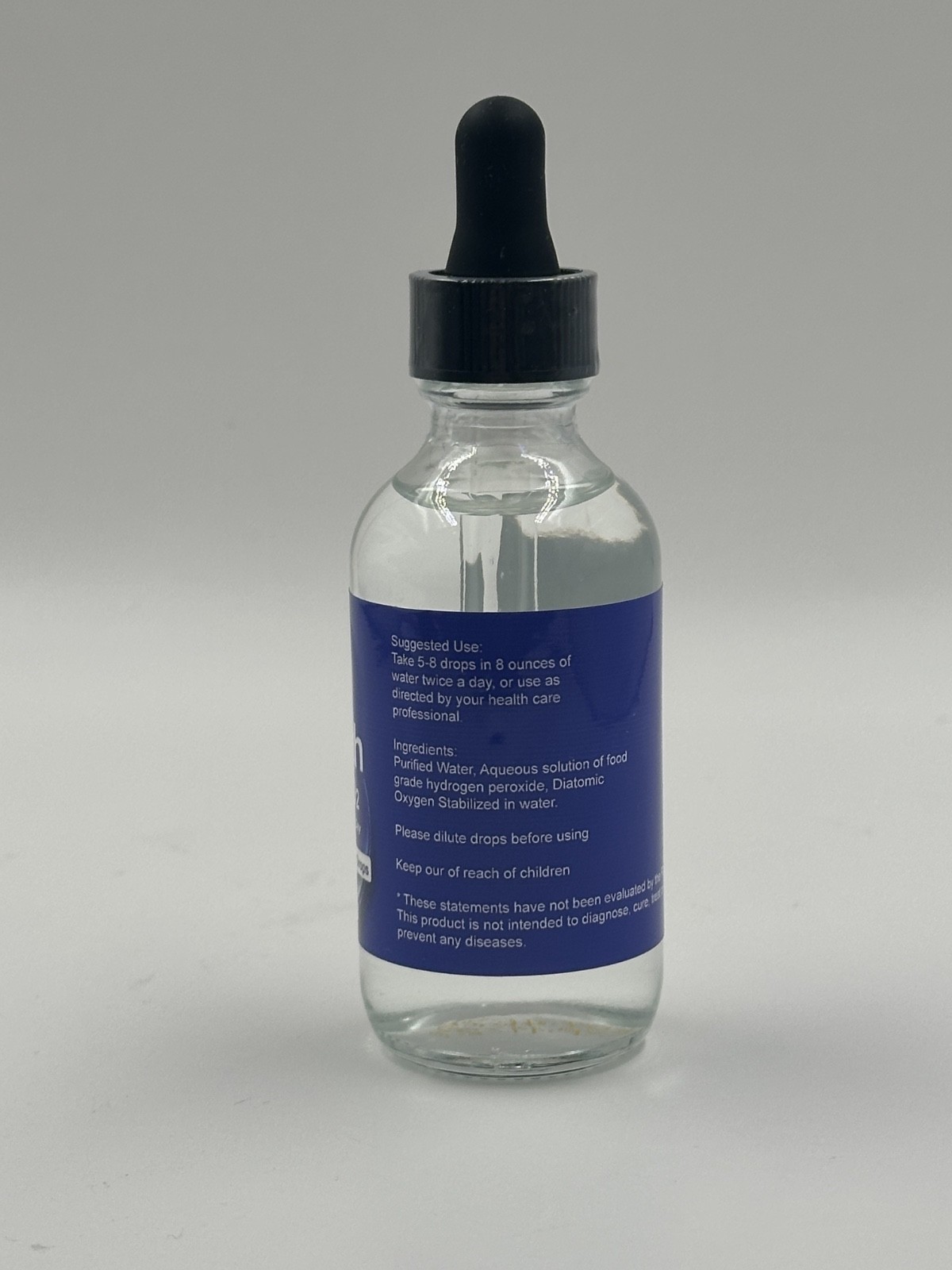 4 Oxygen O2 Promotes Healthy Cell Energy Liquid Drops Stabilized Cellular Iodine