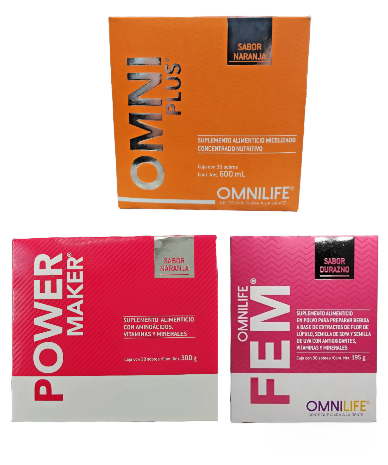 FEM, Power Gain And OML Plus Frutas, Free Shipping