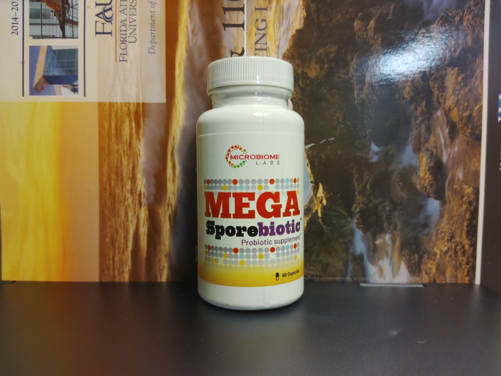 MegaSporeBiotic Probiotic Supp, Gut Health,Microbiome, Unisex, Daily, 2PK
