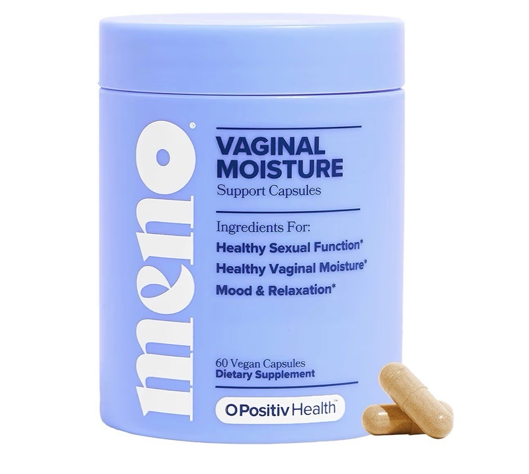 MENO Vaginal Moisture Support Capsules – Obgyn-Formulated to Support Healthy Vag