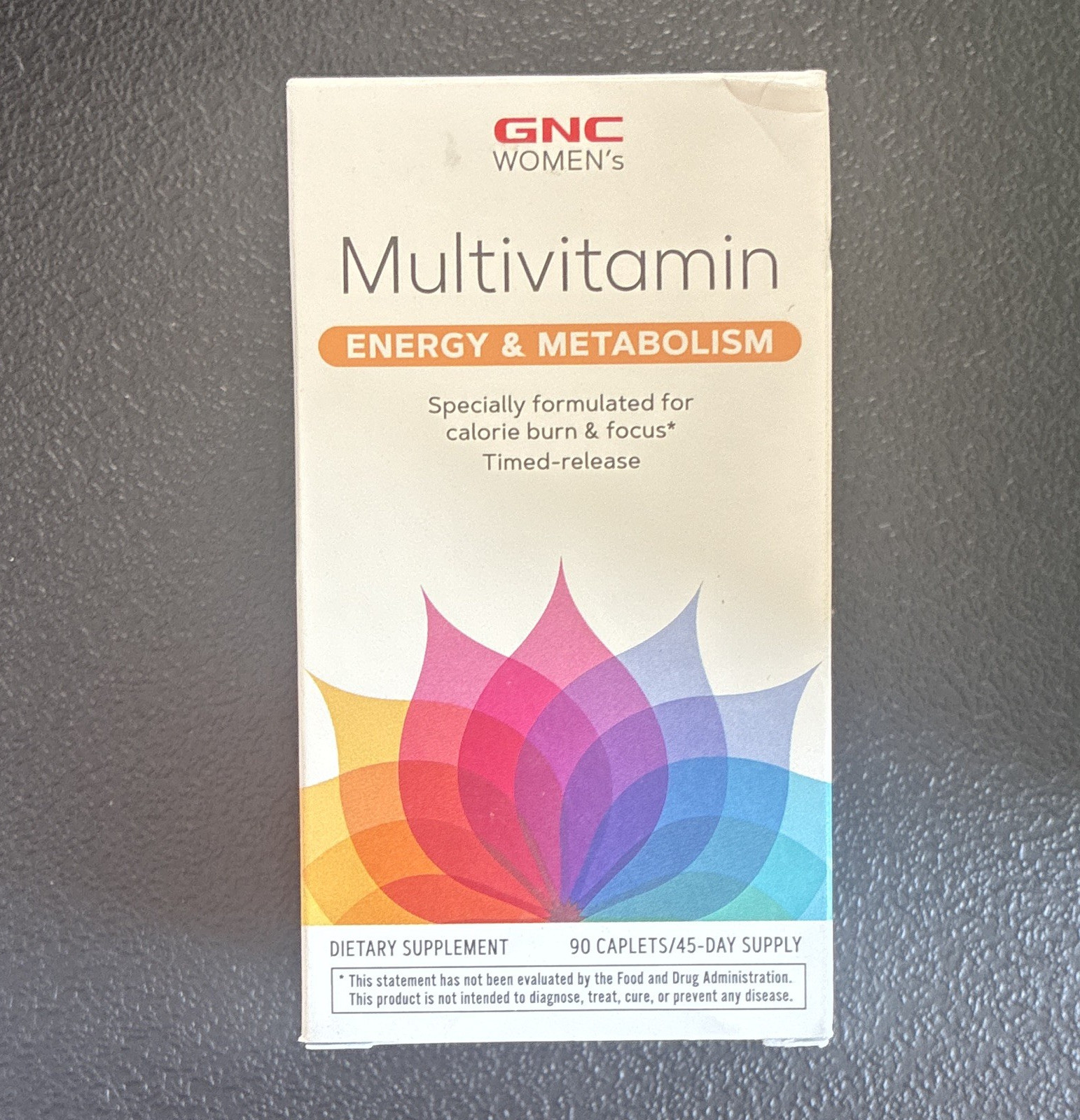 GNC Women Multivitamin Timed-Release Energy & Metabolism 90 Caplets 11/26