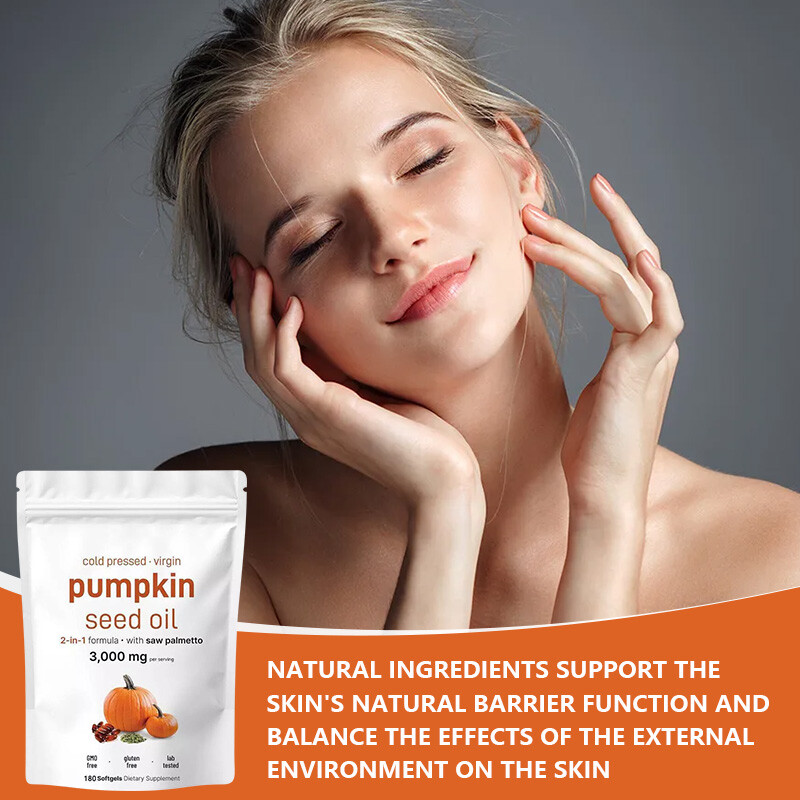 Seed Pumpkin Oil Saw Palmetto 3000 mg Per Serving -Bladder & Prostate Health