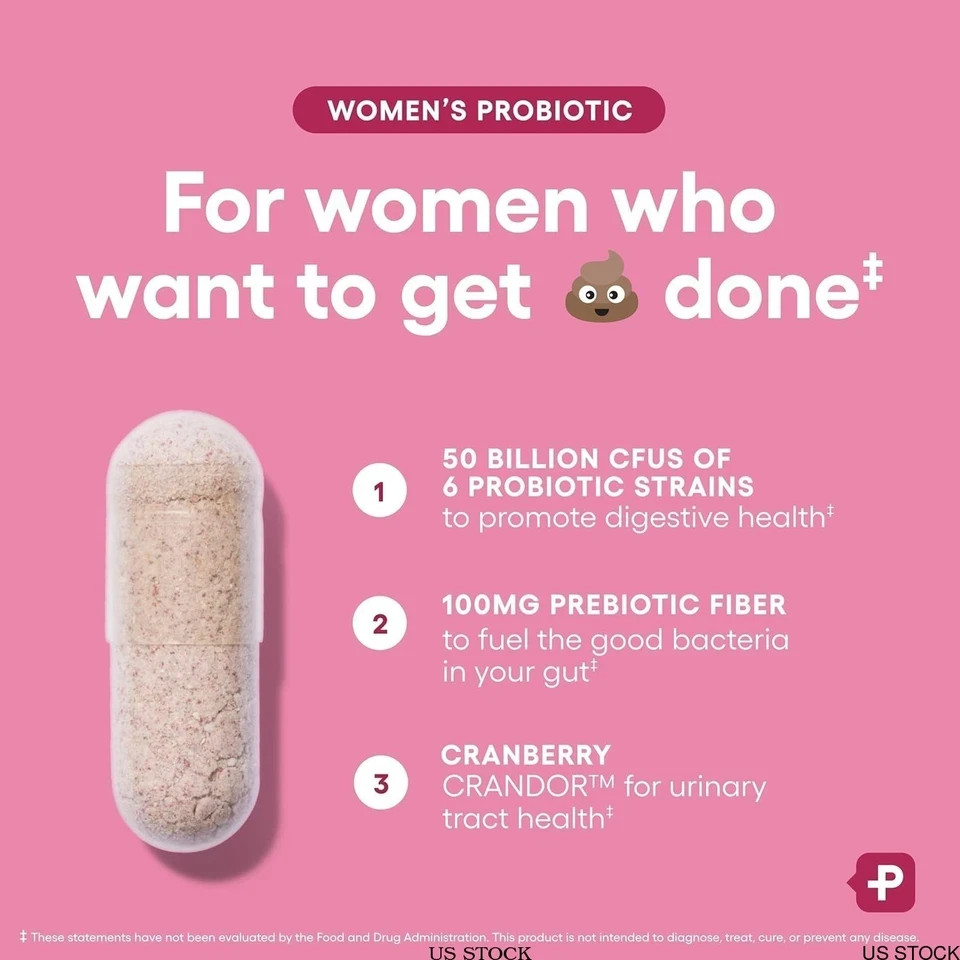 Physician’s Choice Women’s Probiotic | 50 Billion CFU + Natural Prebiotic US