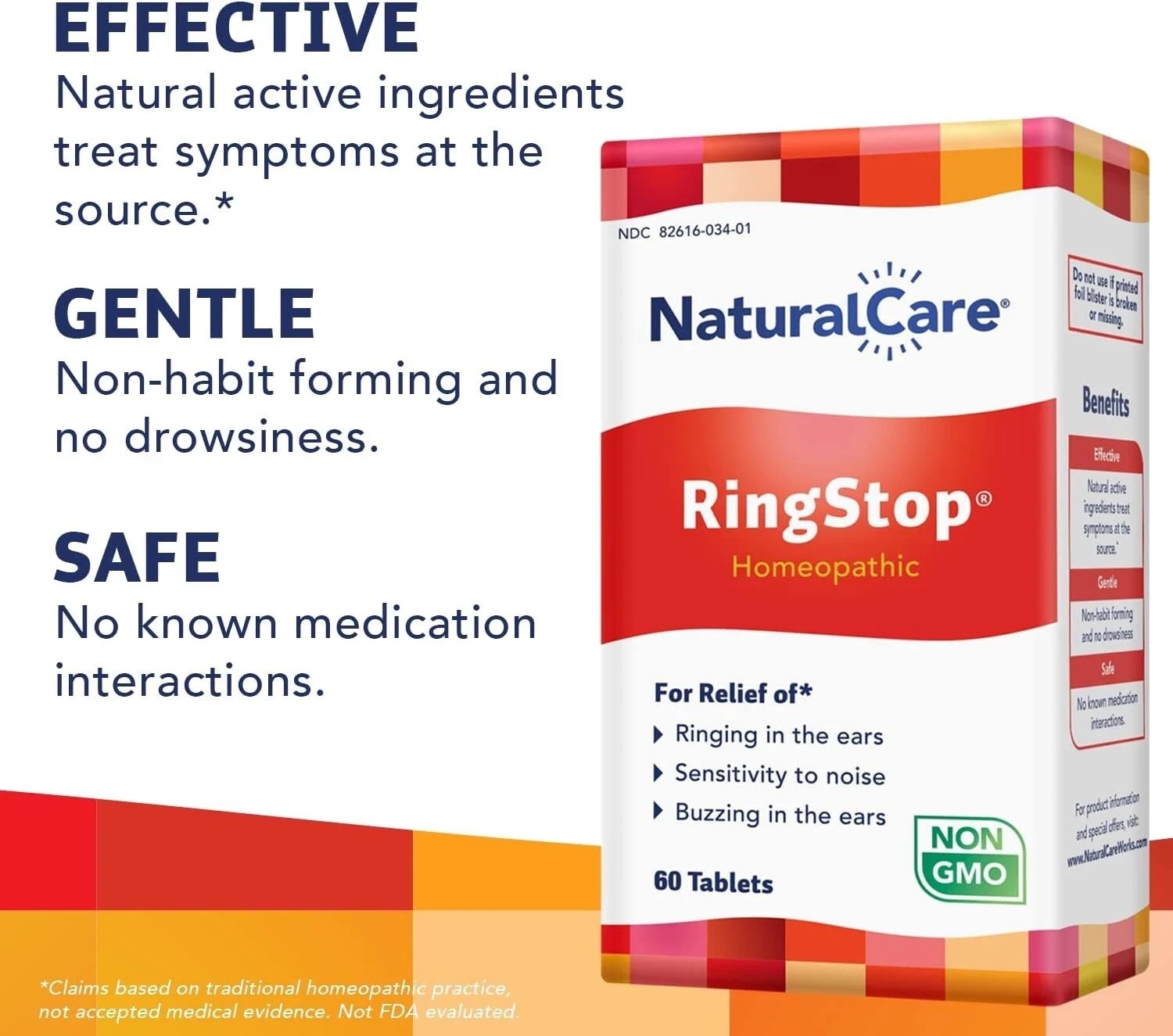 Natural Care Ringstop, 60 Tablet