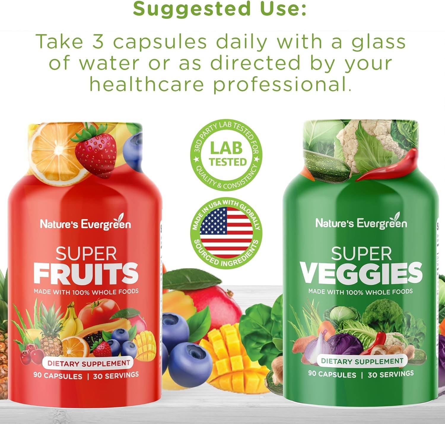 AUTHENTIC Balance of Nature Whole Food Fruits and Veggies Produce All Natural