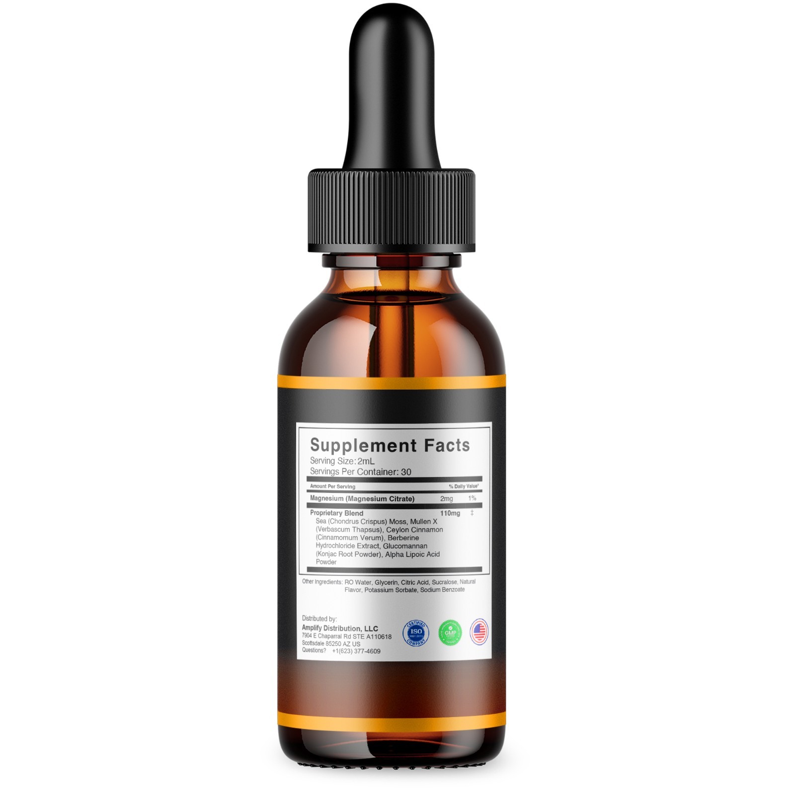 (5 Pack) Black Sugar Protect Drops, BlackSugarProtect Blood Support (10oz)