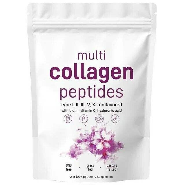 1 multiple Peptides X elastin Peptides ground 2 lb — Hydrolyzed Protein