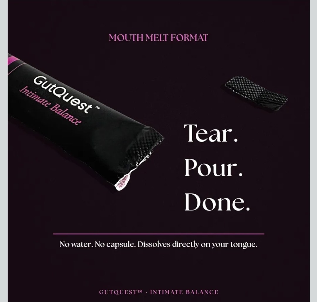 GutQuest Intimate Balance 30 Mouth Melt Sticks