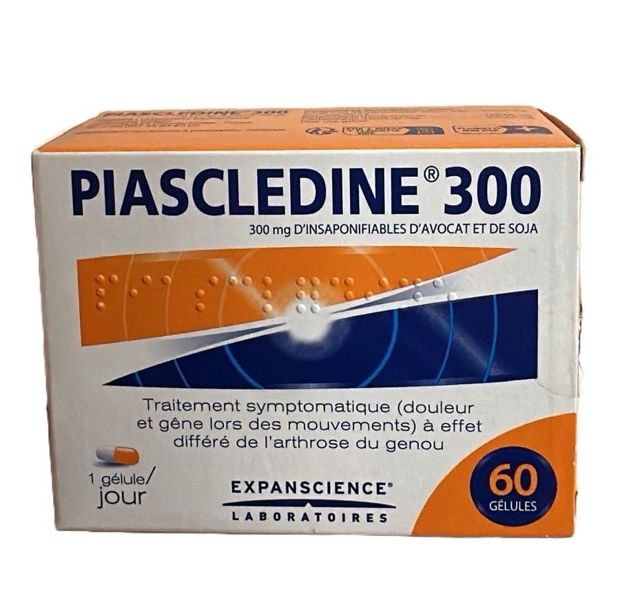 Piascledine 300 mg 60 Units Made In France
