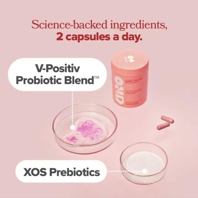 1-3PACK URO O Positiv Vaginal Probiotics designed for Women pH Balance w/