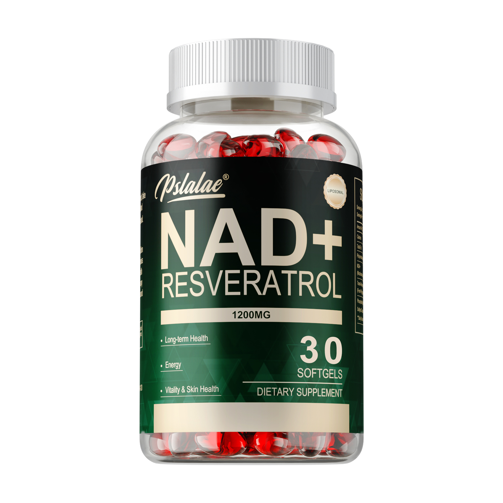 NAD+Resveratrol – with Phosphatidylcholine – Support Cellular Energy, Anti Aging