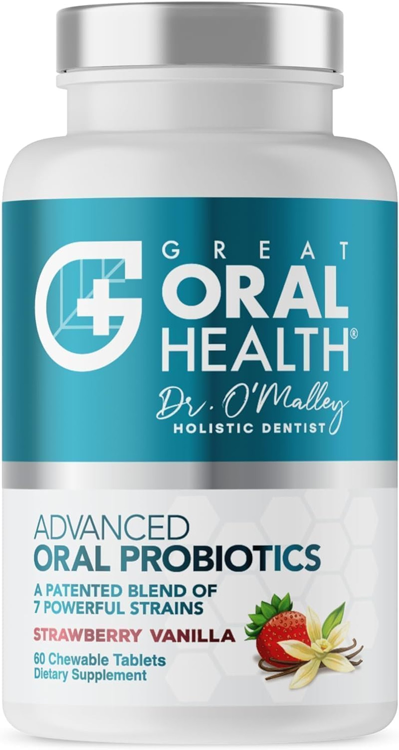 Oral Probiotics for Mouth Bad Breath Treatment for Adults; Dentist Formulated D