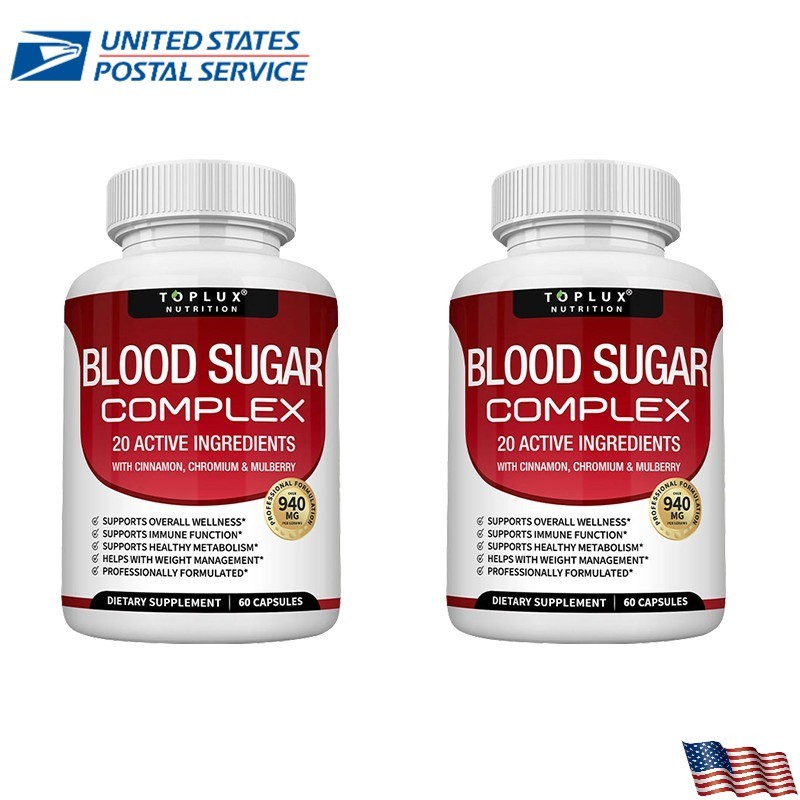 Blood Glucose Complex w/ Cinnamon, Chromium & Mulberry 60 Count Capsules