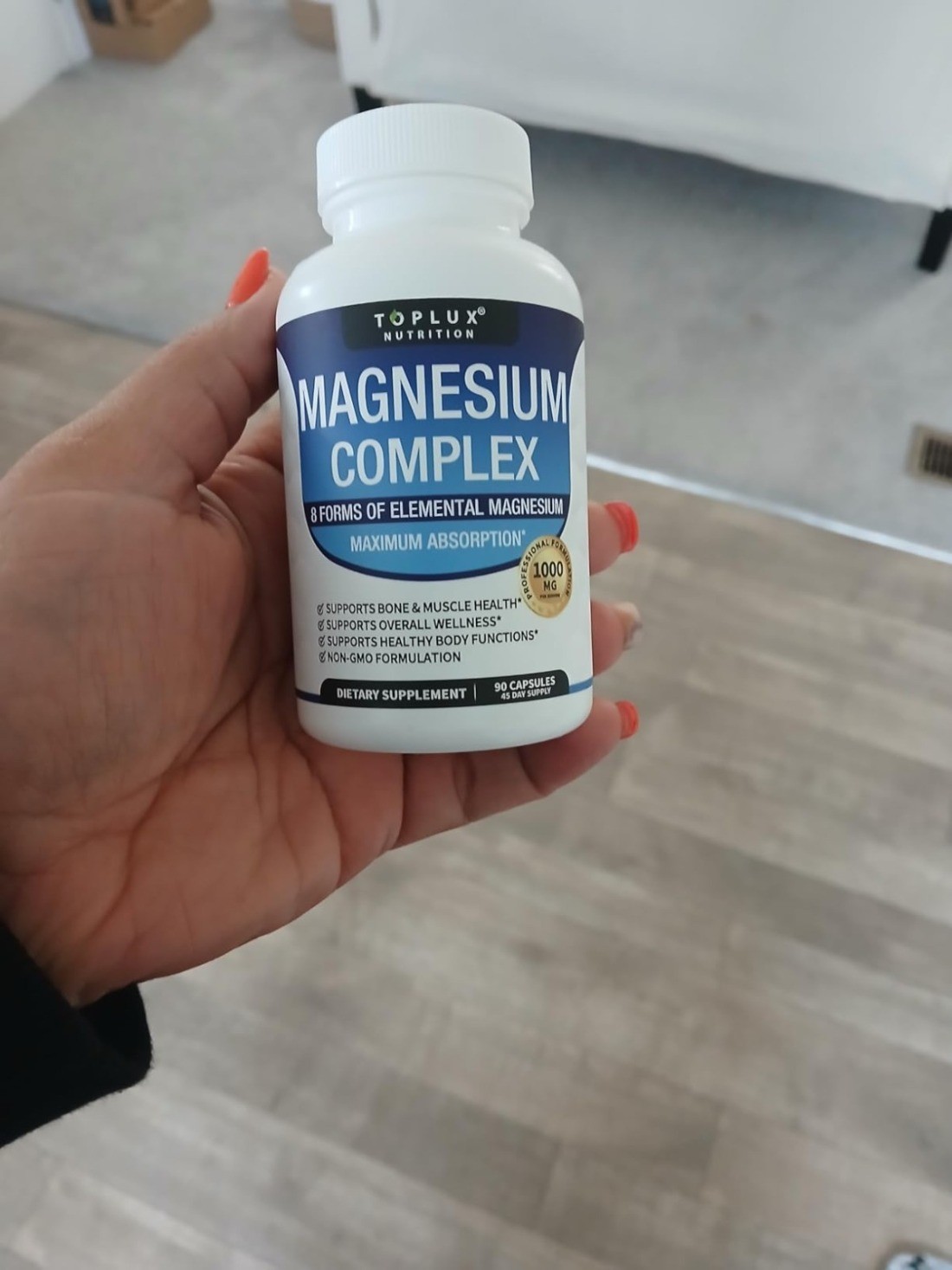 Complex Magnesium Toplux 8 Essential Magnesium Supplement 1000mg