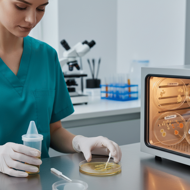 How is a Urine Culture Test Performed